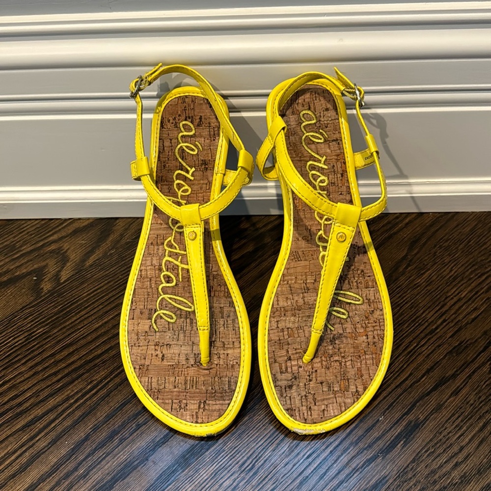 Yellow Aéropostale Flat Sandal